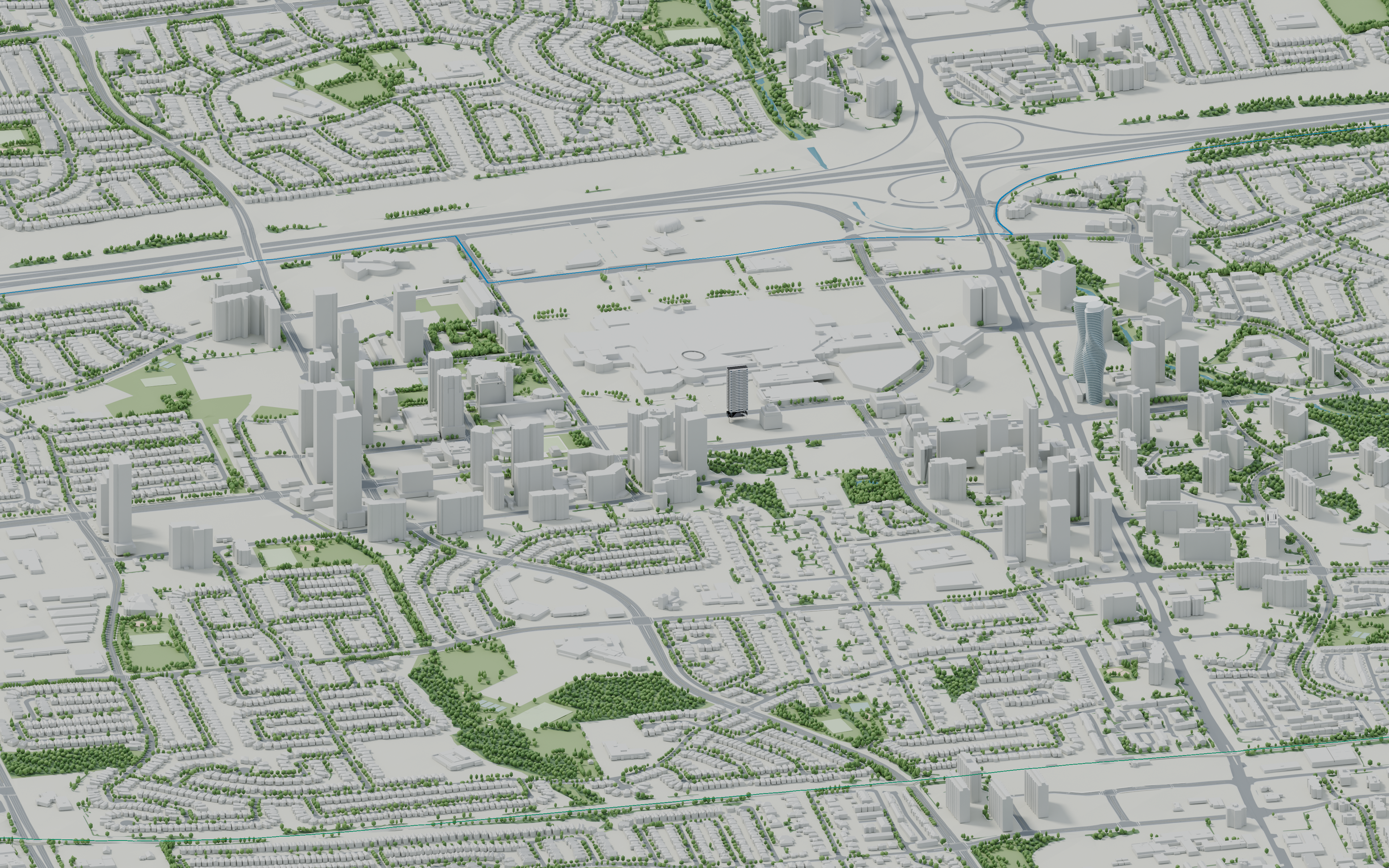 Downtown existing municipal context
